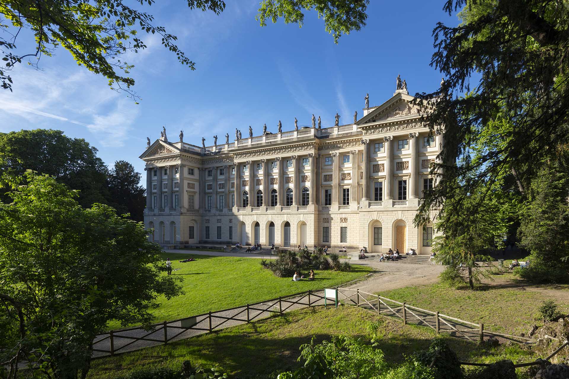 La Villa Reale sede della Galleria d' Arte Moderna GAM.
