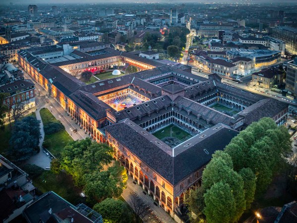 La Ca' Granda, oggi Università statale di Milano