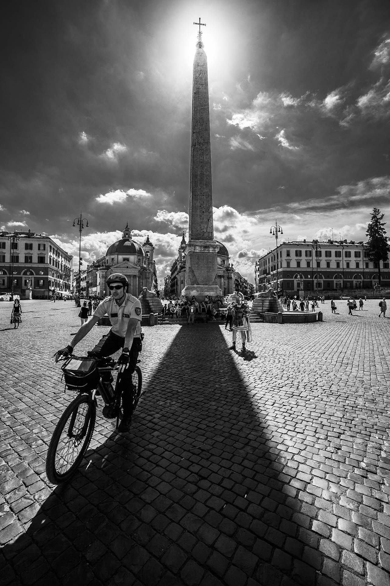 _MG_2411-Roma, tra Vigili Urbani e l'Ombra dei Centurioni a Piazza del Popolo