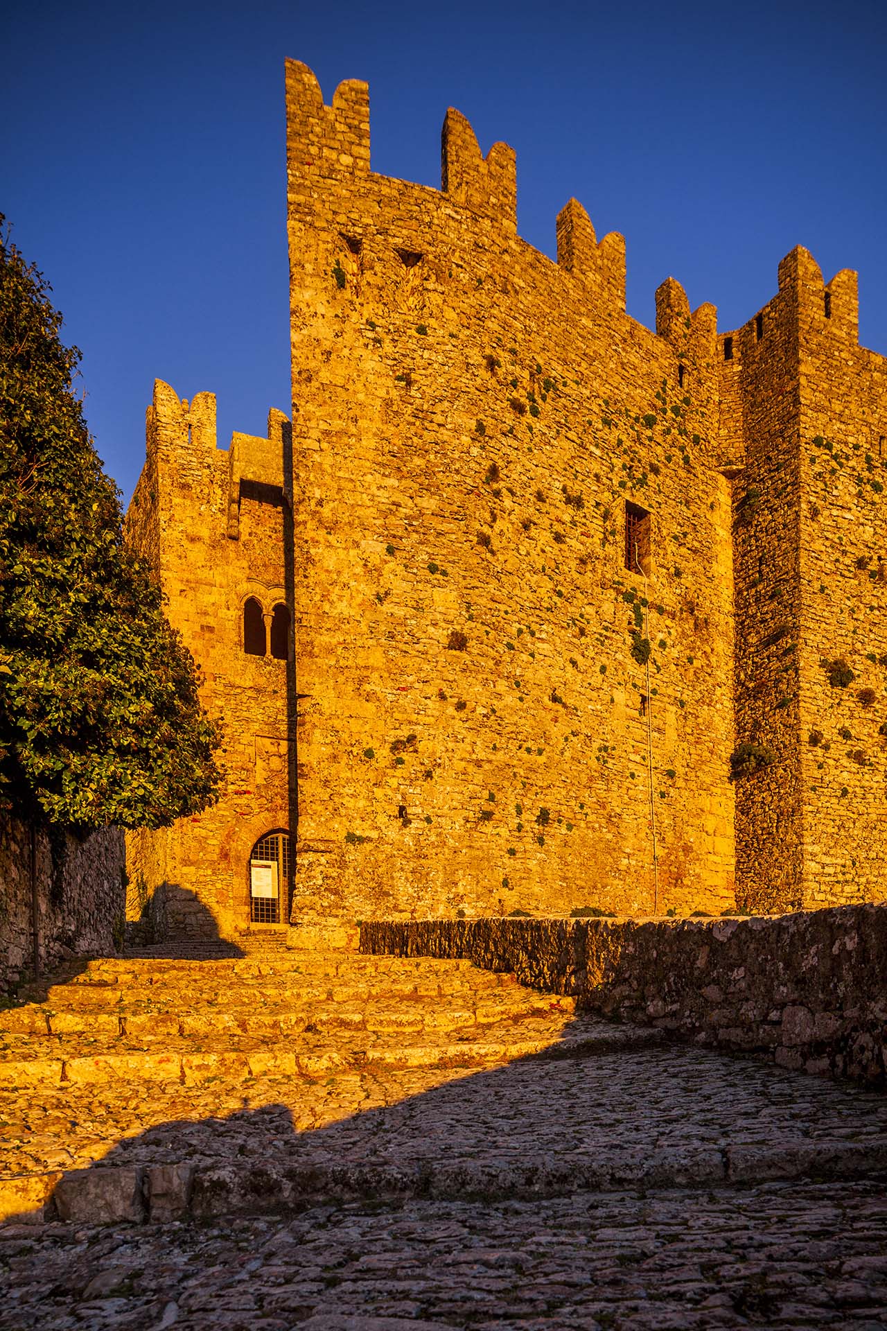 Trapani, l'ingresso del Castello di Venere a Erice