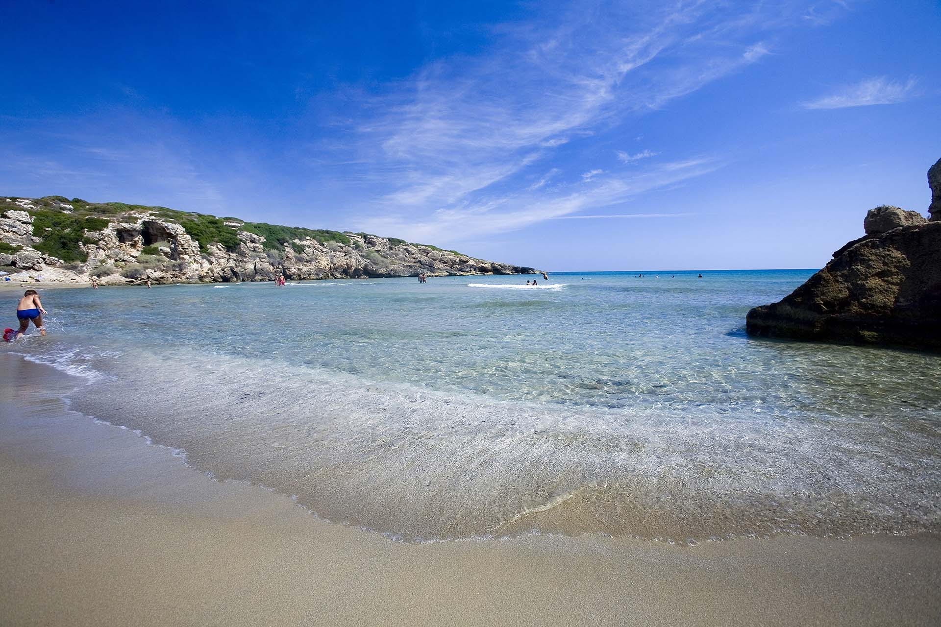 Siracusa, Riserva naturale di Vendicari, spiaggia Calamosche