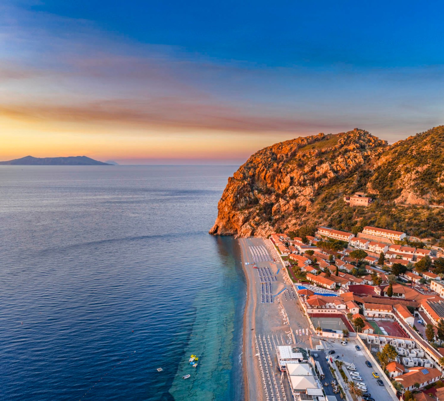 Capo Calavà al tramonto