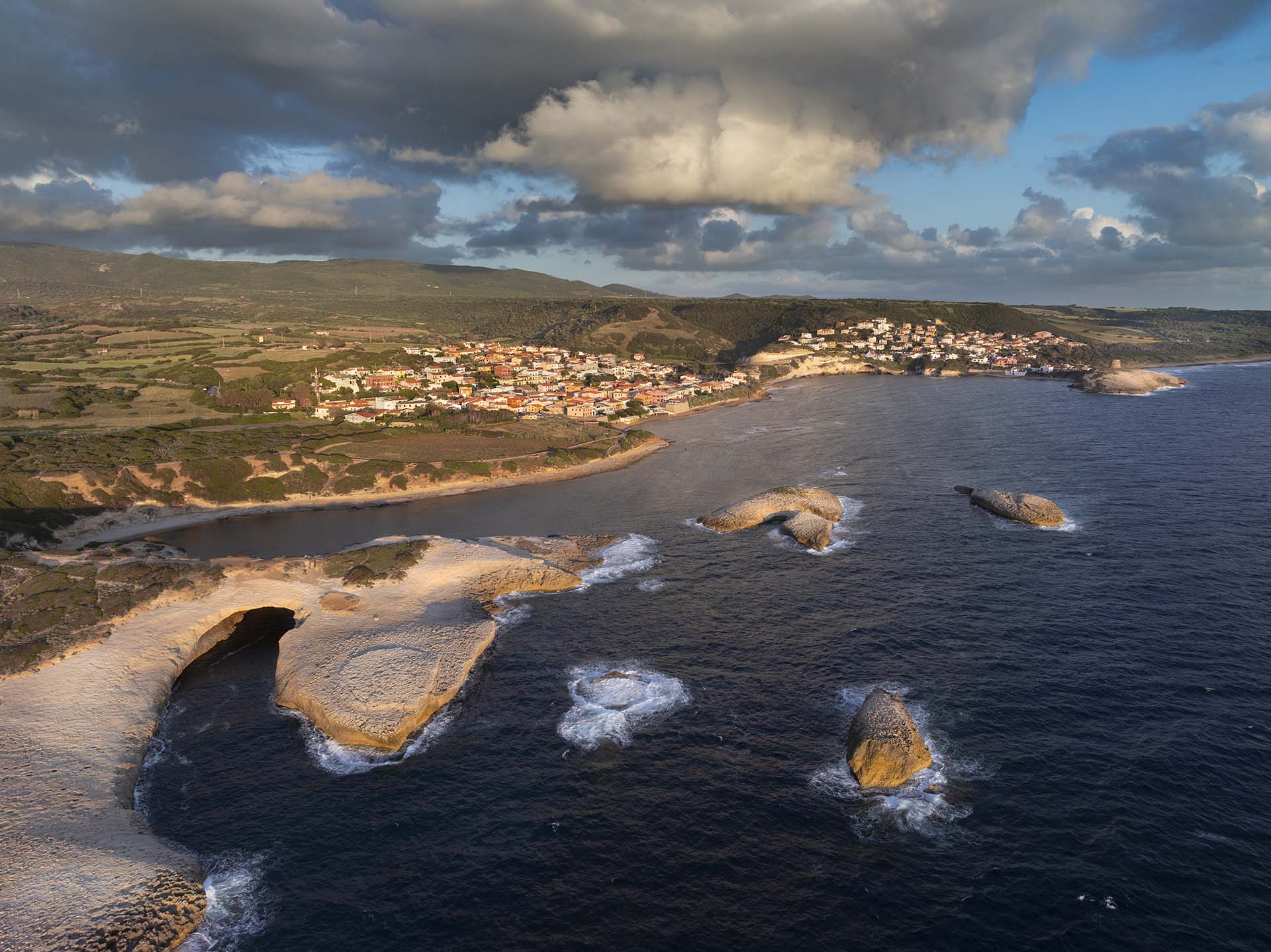 L'arco naturale in località S'Archittu.