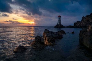 Faro di Capo Ferro.