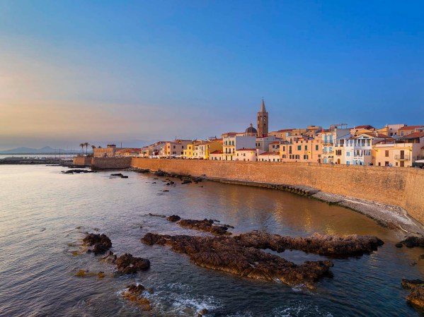 Alghero nella sardegna nord occudentale.