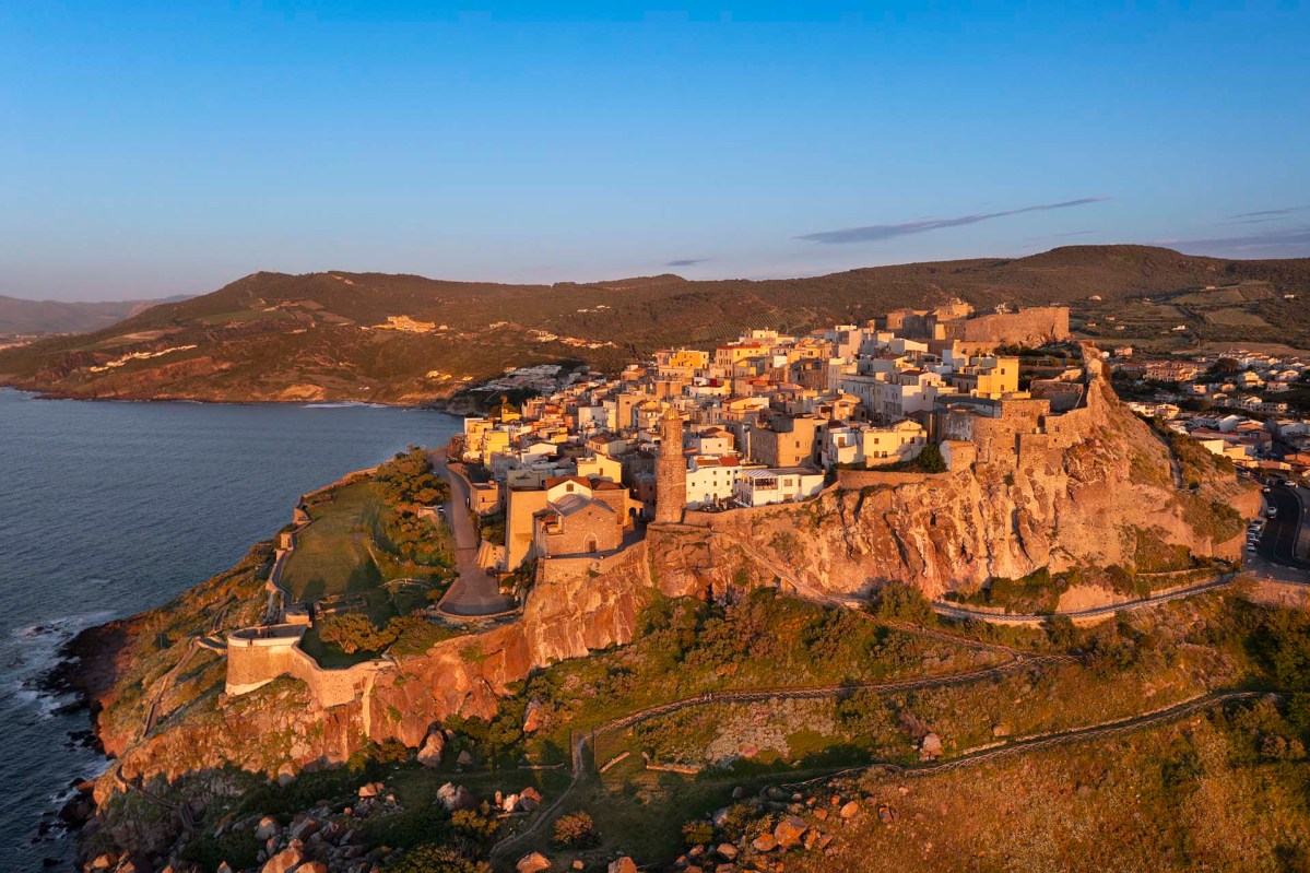 Castelsardo nel nord della sardegna