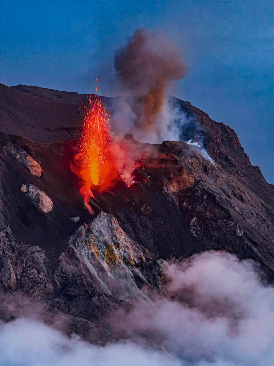 Stromboli in eruzione