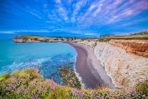 _MG_4974-Isola di Wight, Inghilterra. La maestosità delle scogliere di Freshwater sul mare