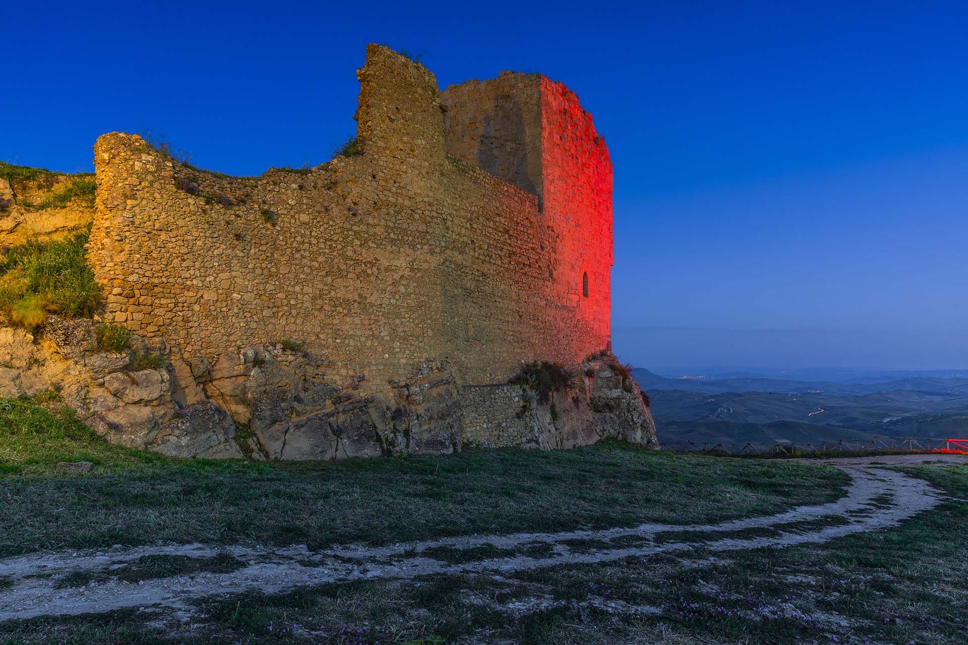 SAFF7148-Enna, il Castello di Agira e i panorami collinari nel cuore della Sicilia