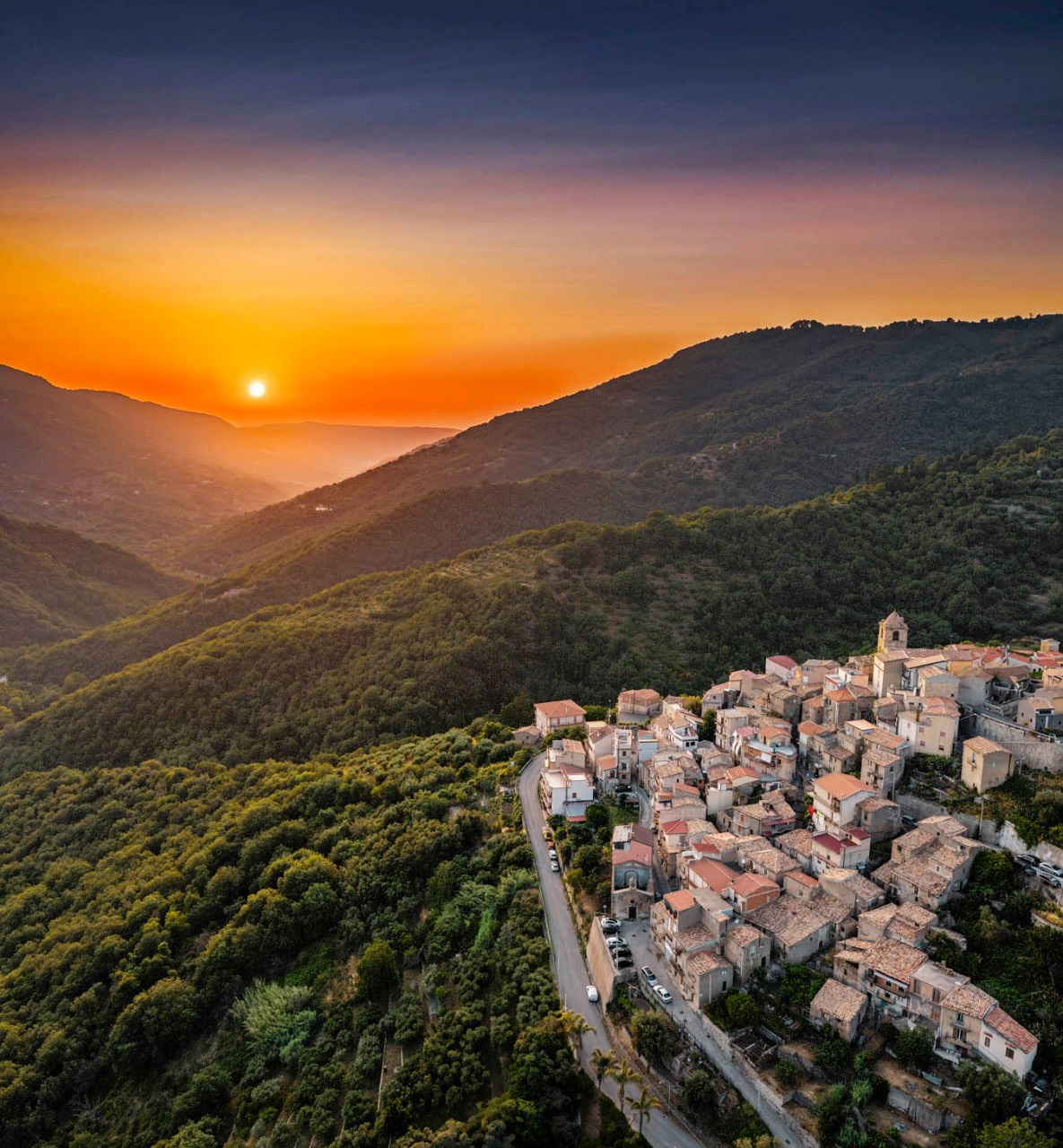Raccuja al Tramonto