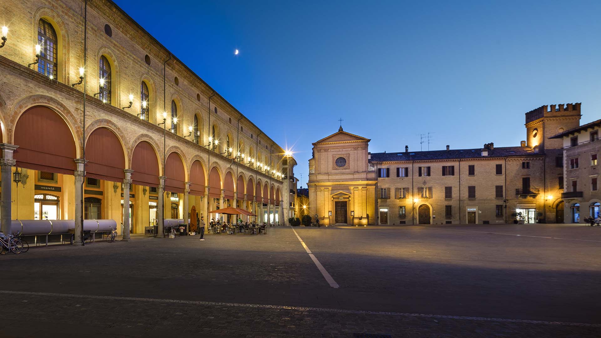Piazza Matteotti a Imola