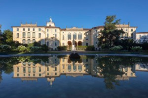 Palazzo Dugnani all'interno del parco pubblico Indro Montanelli.
