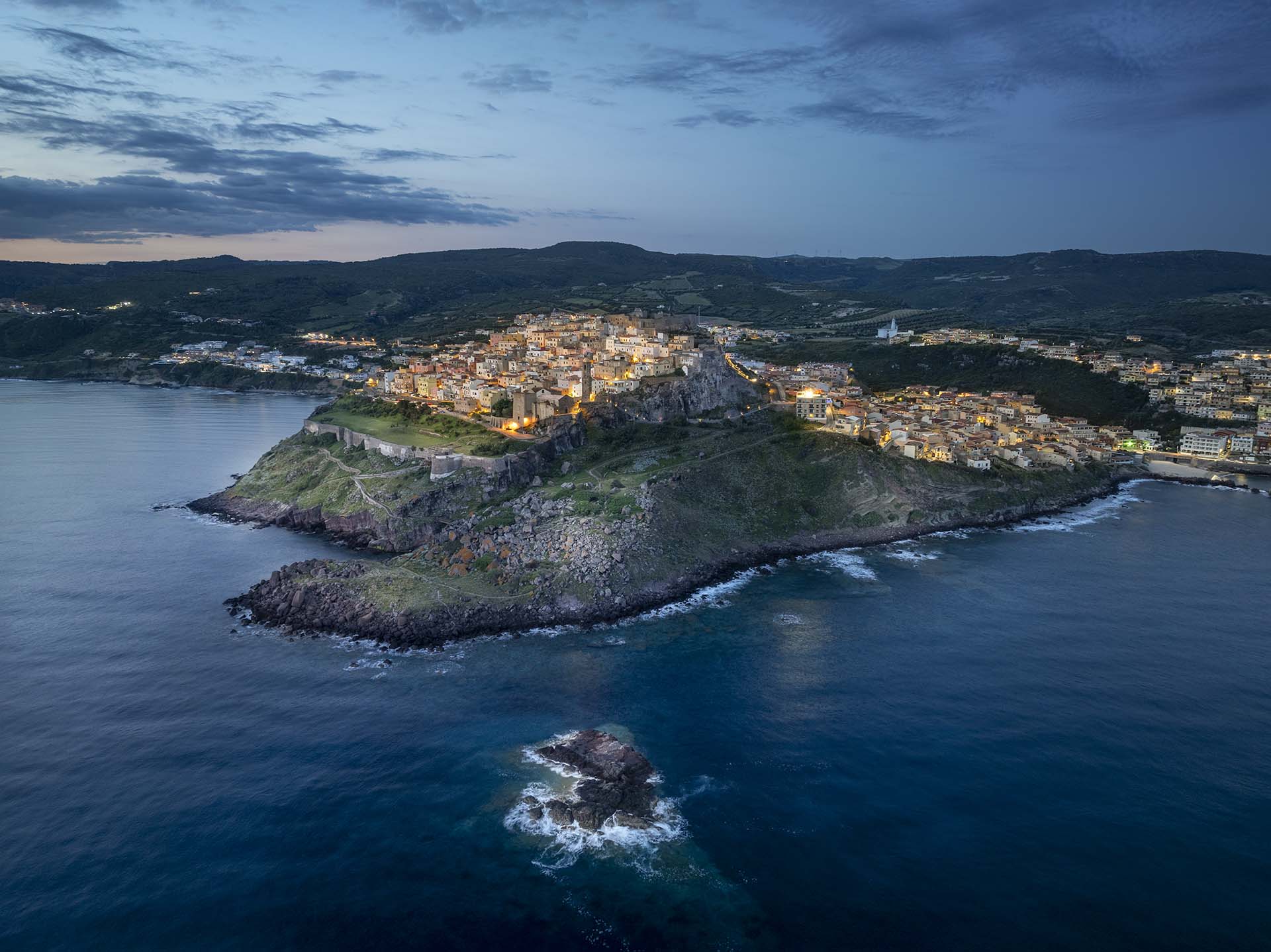 Il borgo di Castelsardo.