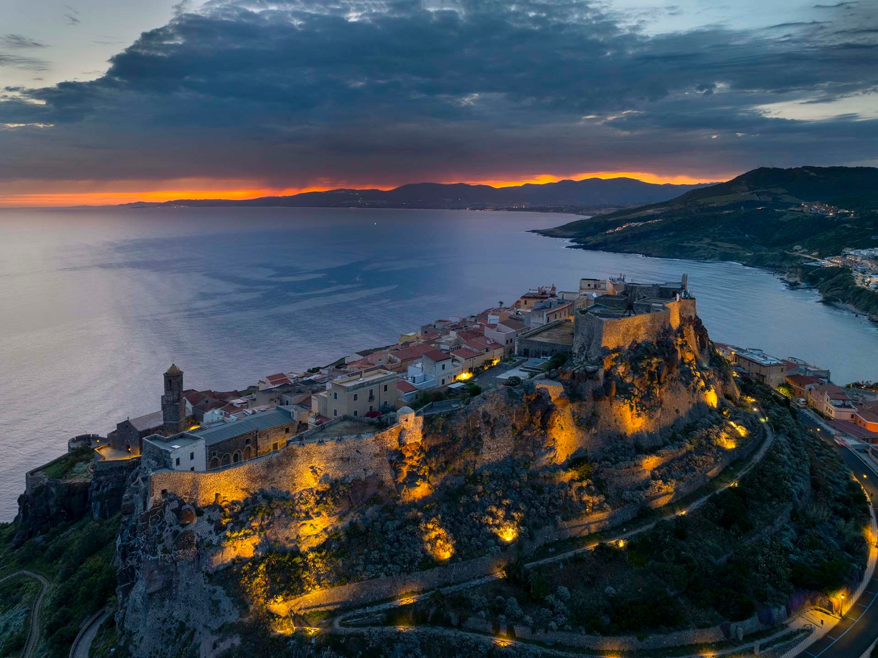 Il borgo di Castelsardo.