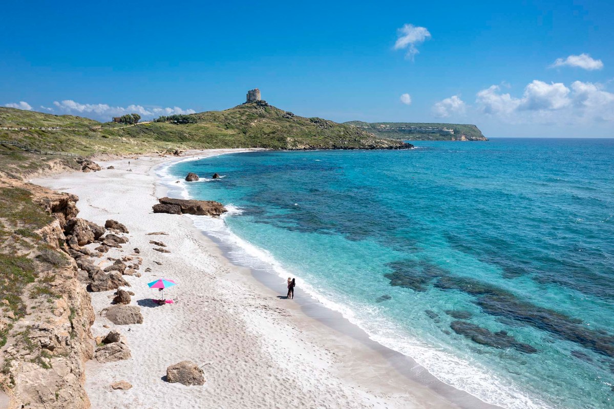 Spiaggia di San Giovanni di Sinis.