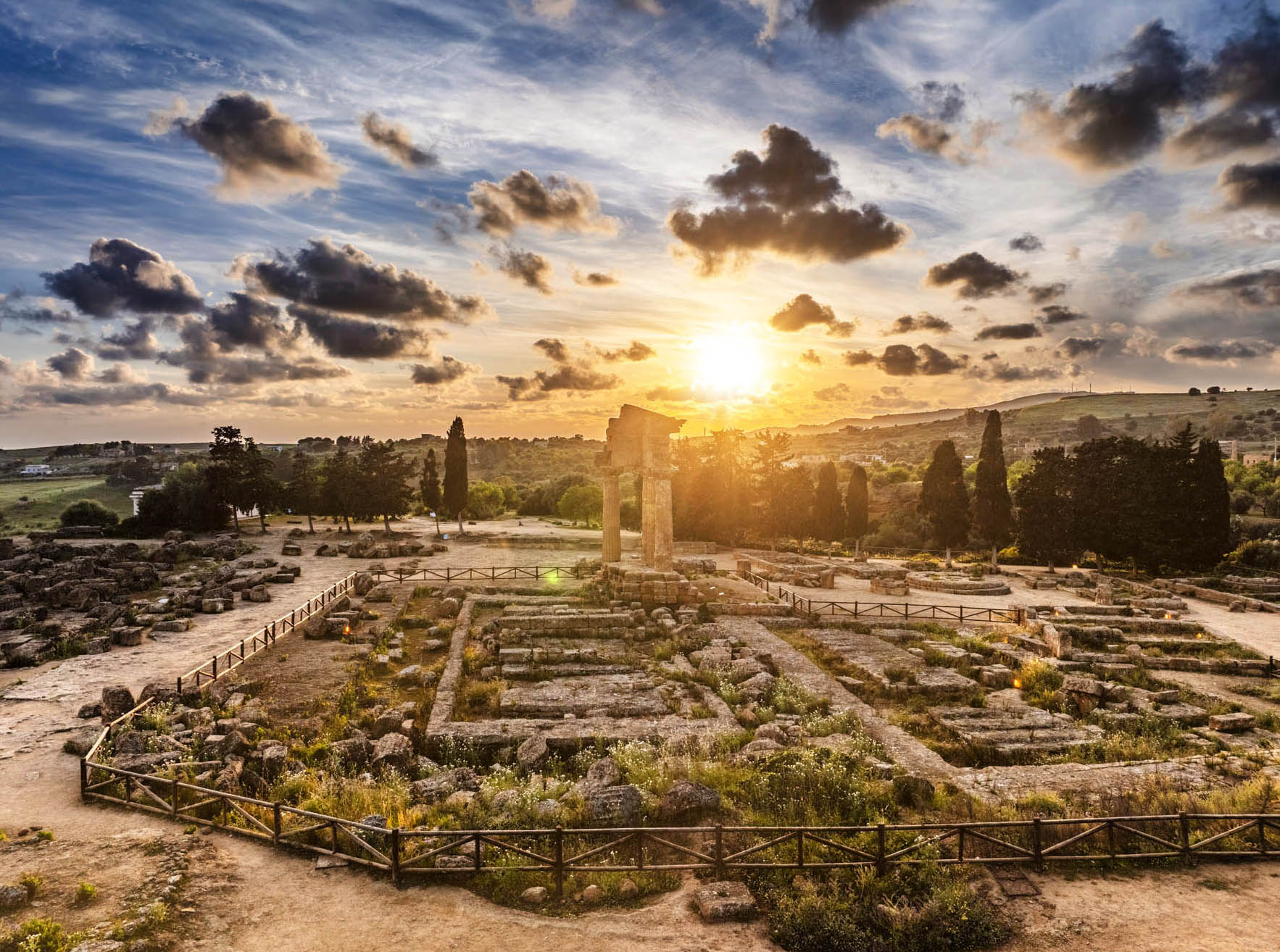Il Tempio dei Dioscuri, Valle dei Templi, Agrigento