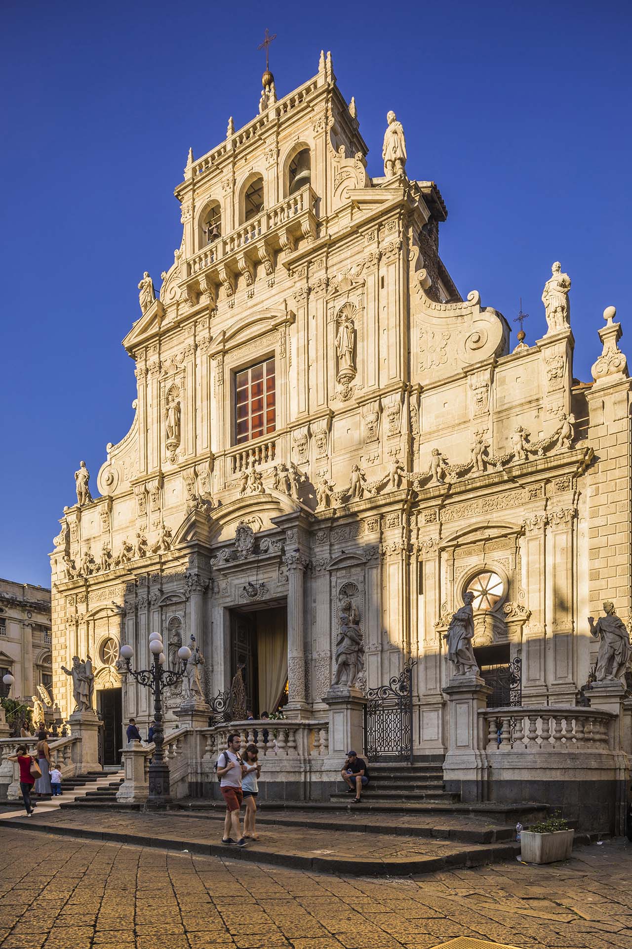 0A1A8233-La facciata barocca della Basilica di San Sebastiano ad Acireale