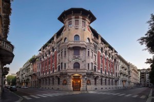 Palazzo Berri-Meregalli in Via dei Cappuccini a Milano