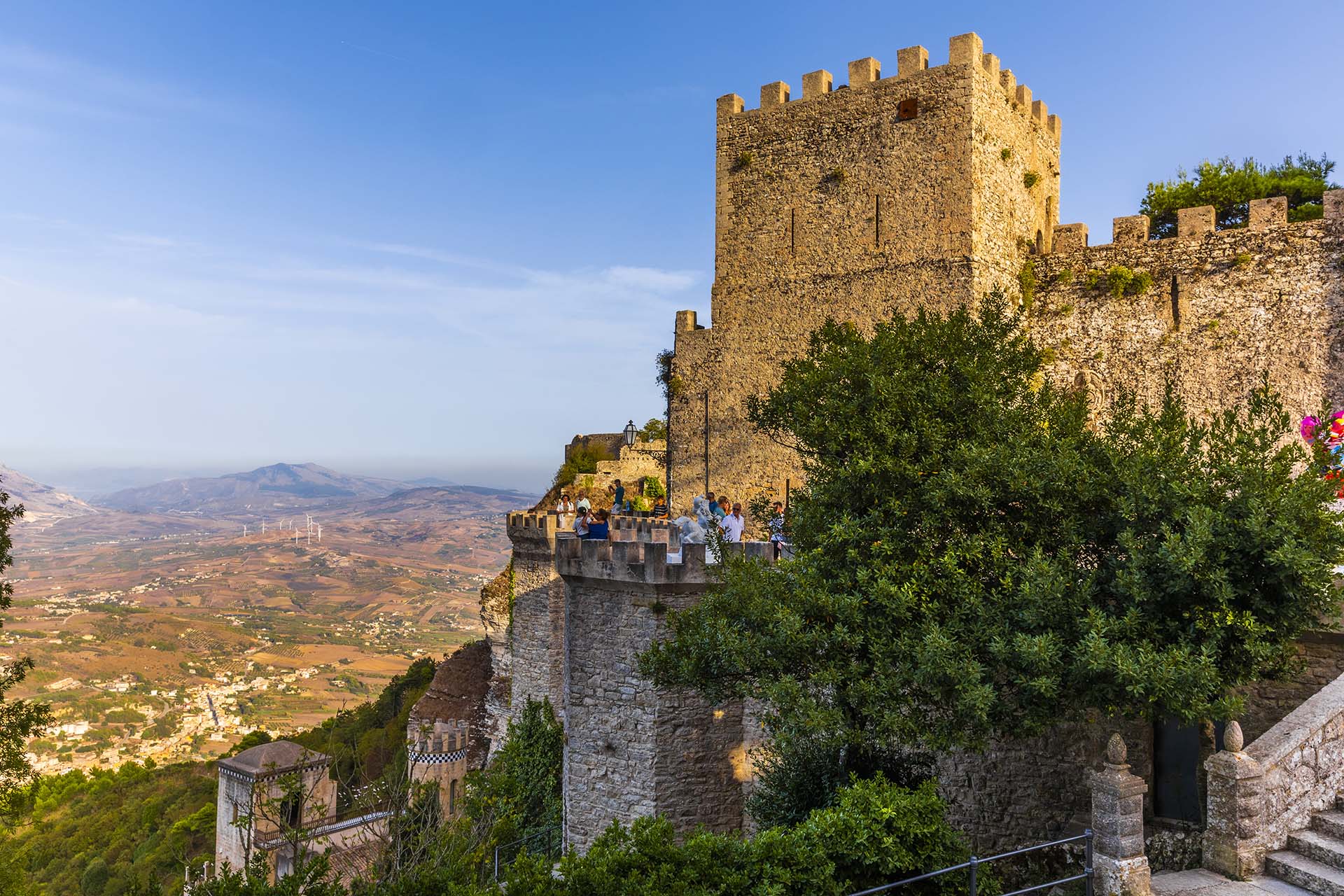 SAFF2368-Erice, uno scorcio del Castello di Venere