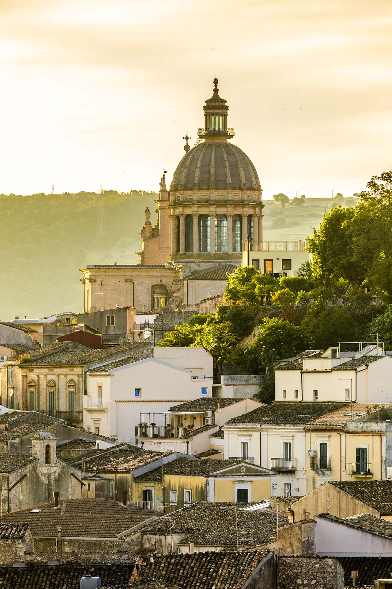 SAFF7744-Lo splendore barocco della cupola di San Giorgio, gioiello di Ragusa Ibla