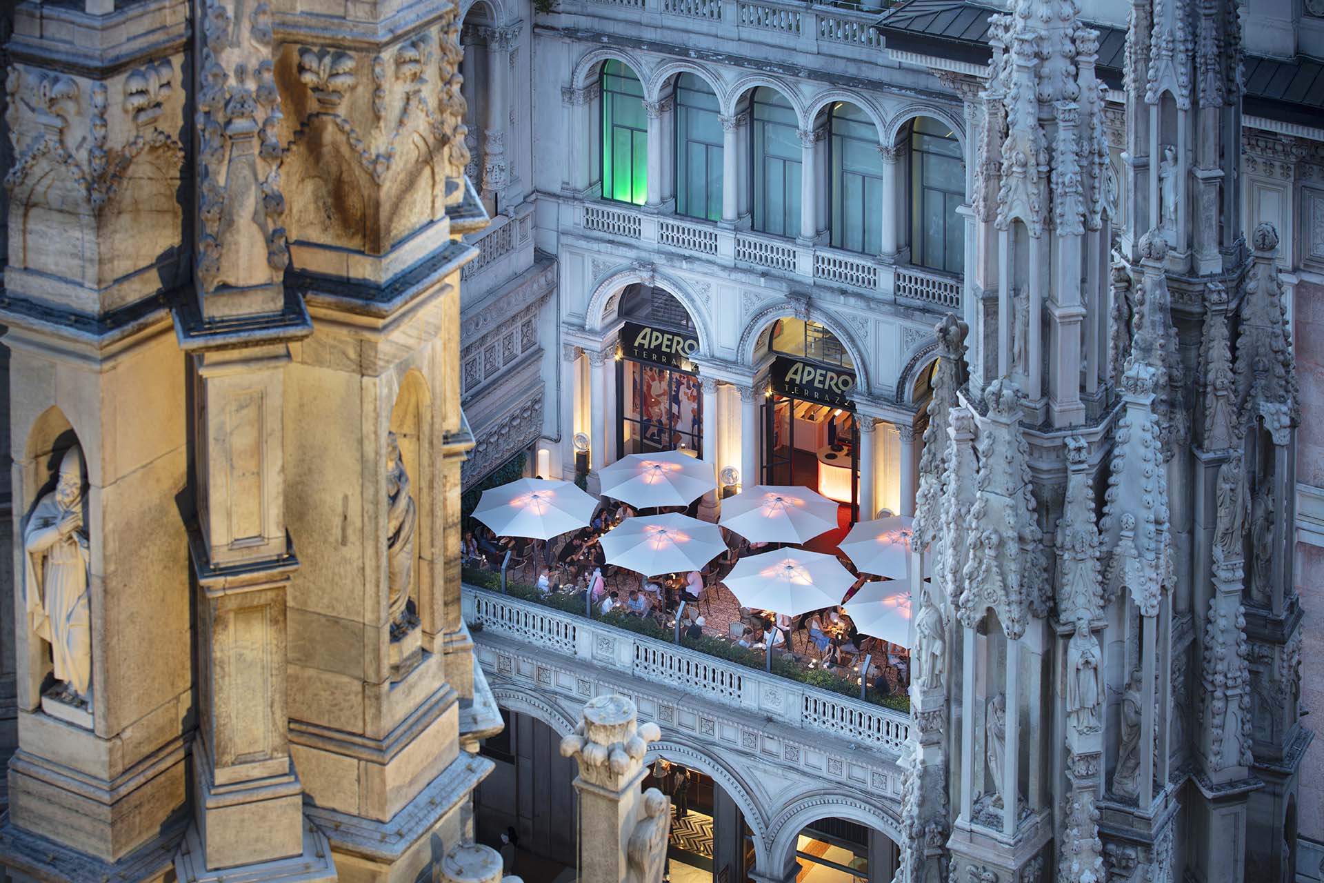 La Terrazza Aperol a Milano.