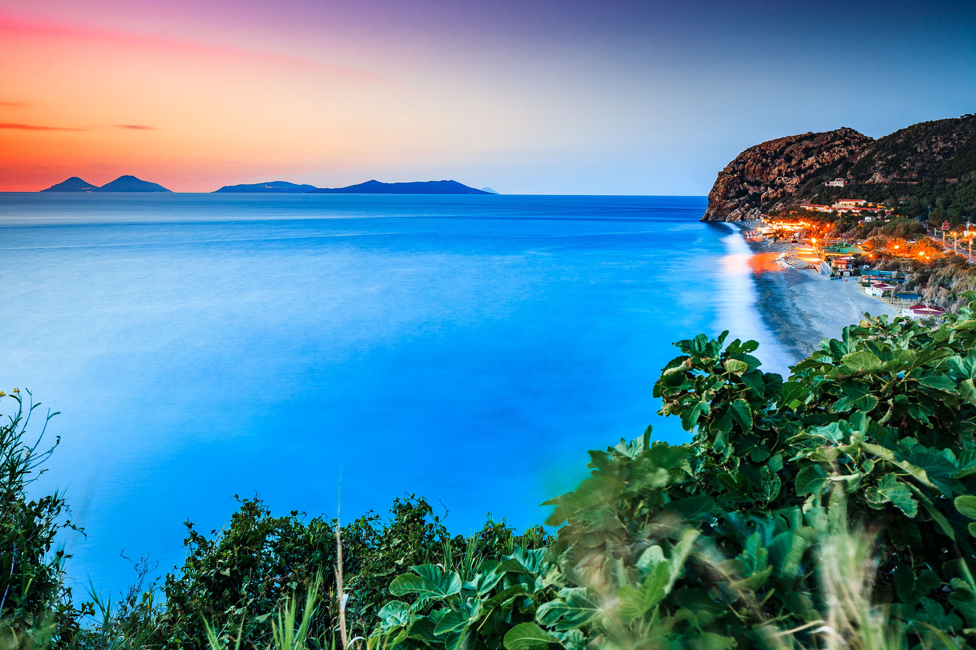 Capo Calavà e le Isole Eolie