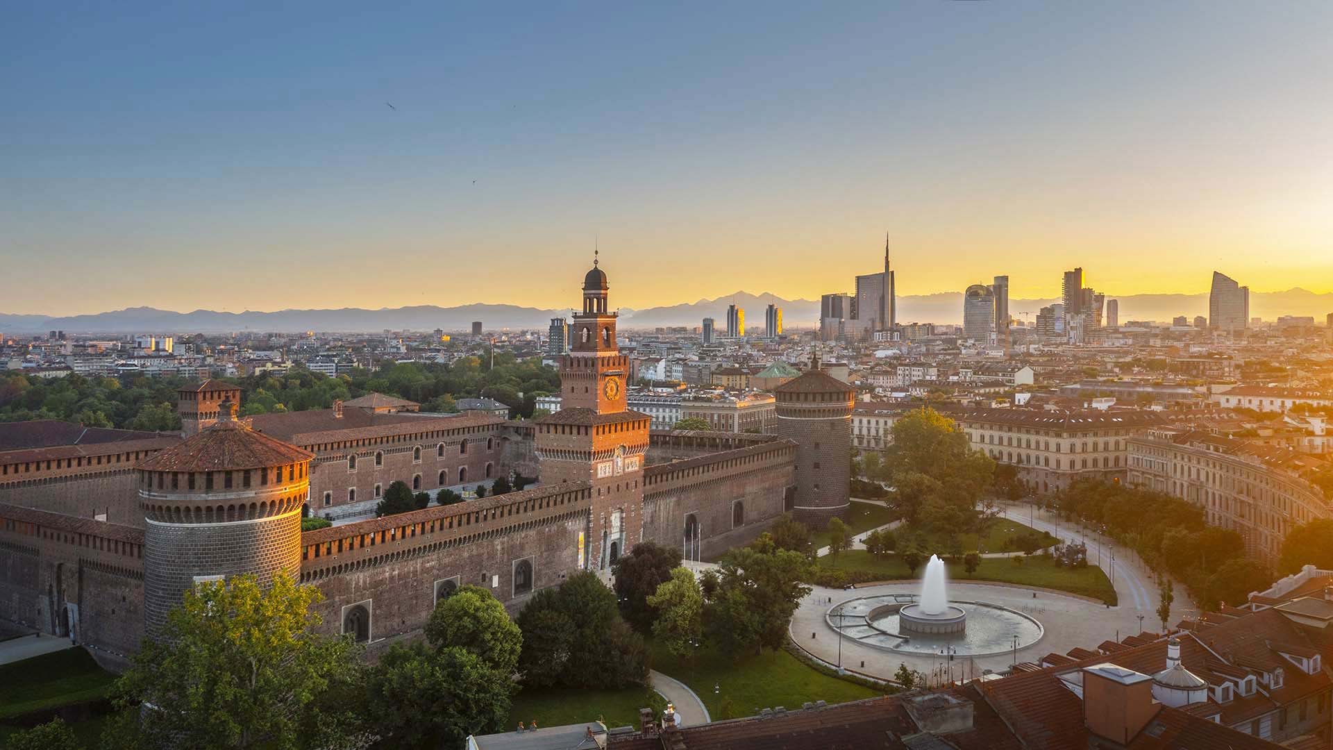 Il Castello Sforzesco di Milano