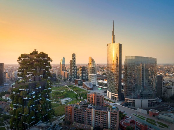 I grattacieli di Porta garibaldi e Piazza Gae Aulenti