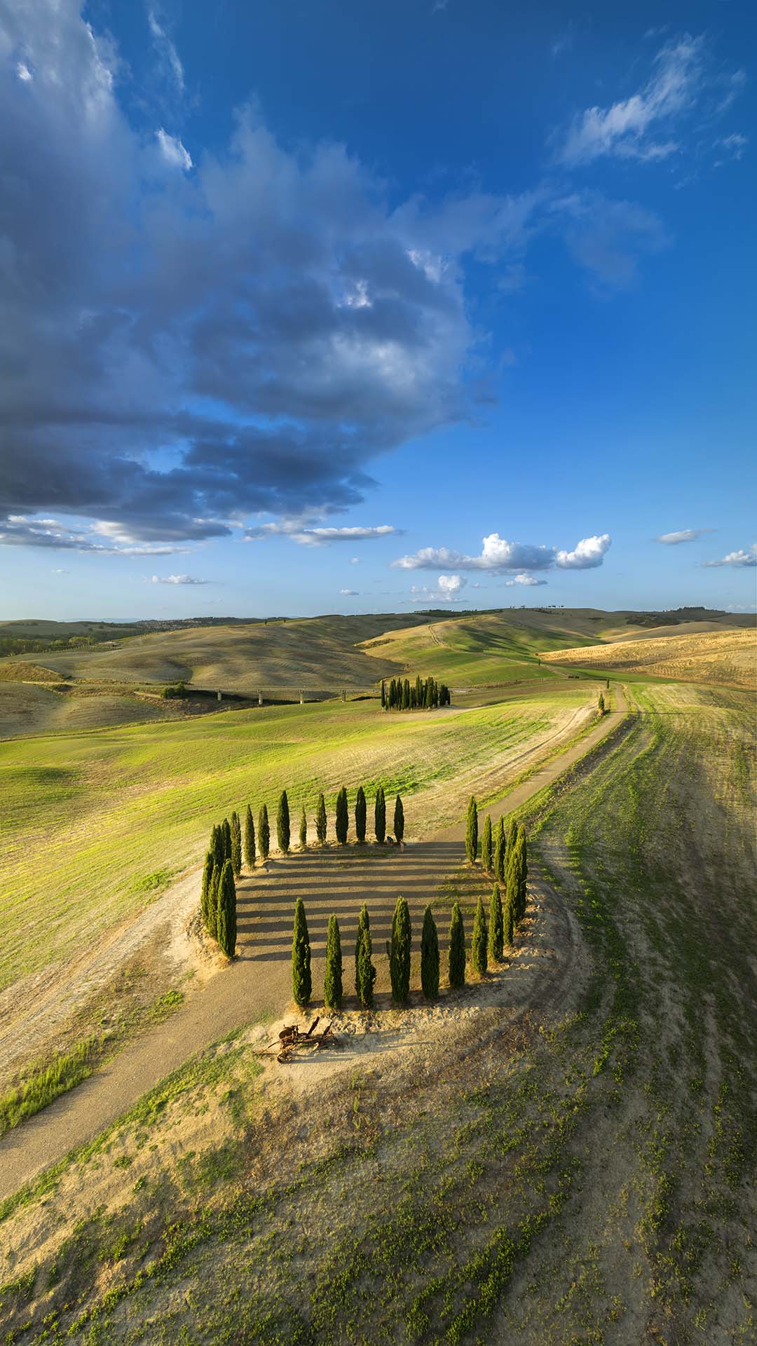 Paesaggio della Val d'Orcia in Toscana