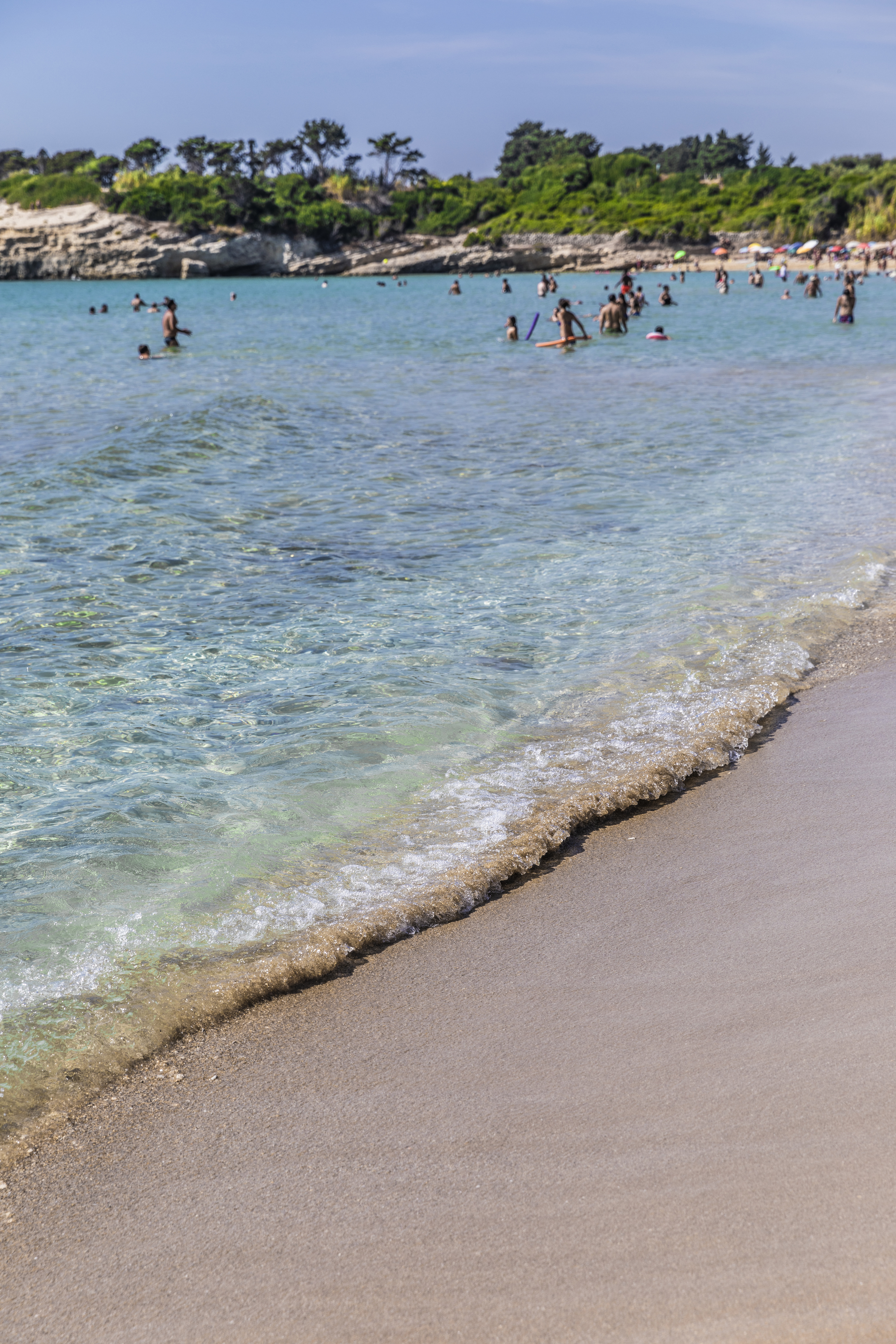 SAFF2824-La spiaggia della Marchesa Oasi del Gelsomineto a Siracusa, un paradiso tra acque cristalline e verde mediterraneo