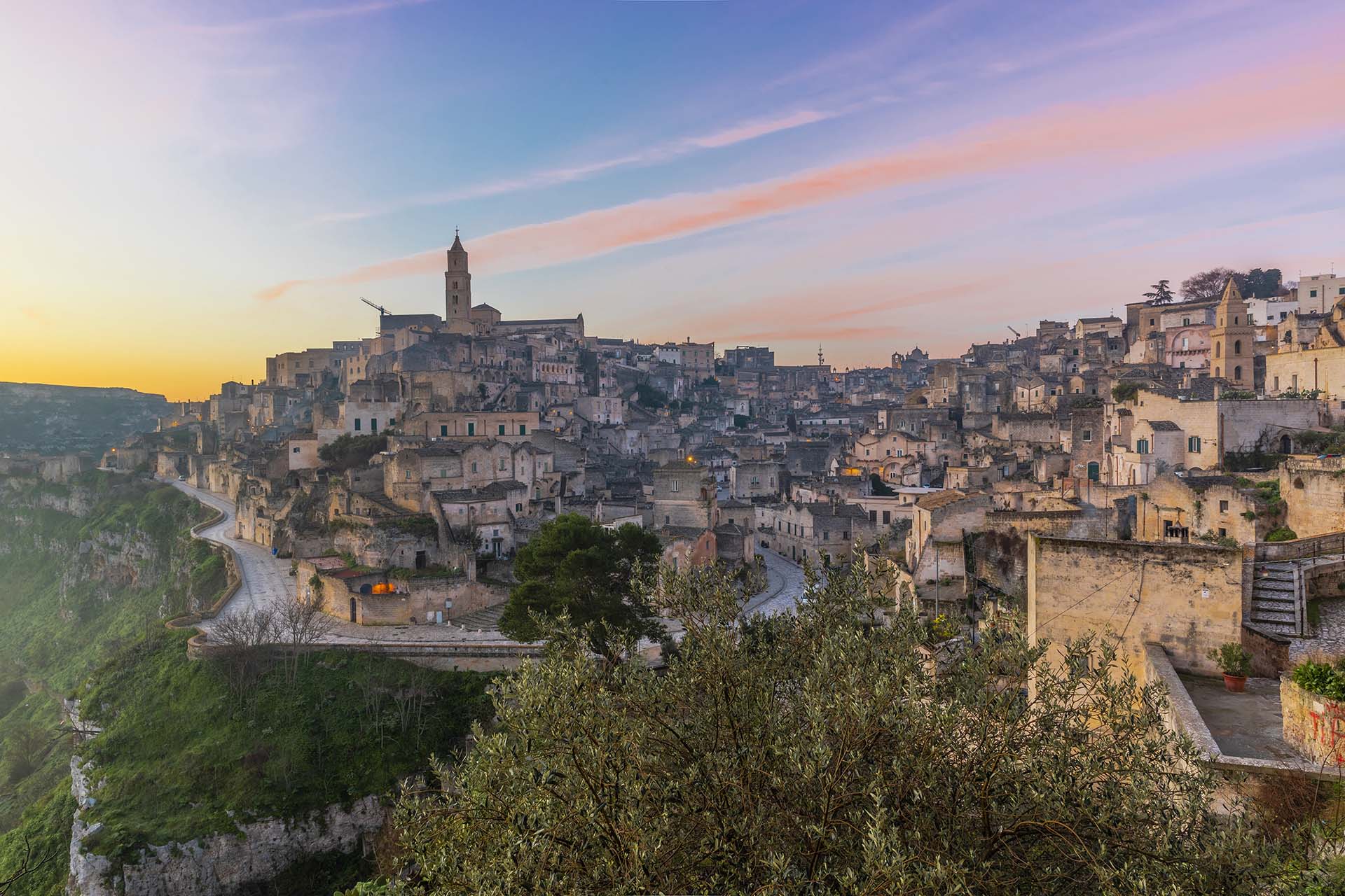0A1A5356-HDR-Matera, l'eterna bellezza dei Sassi al primo bagliore