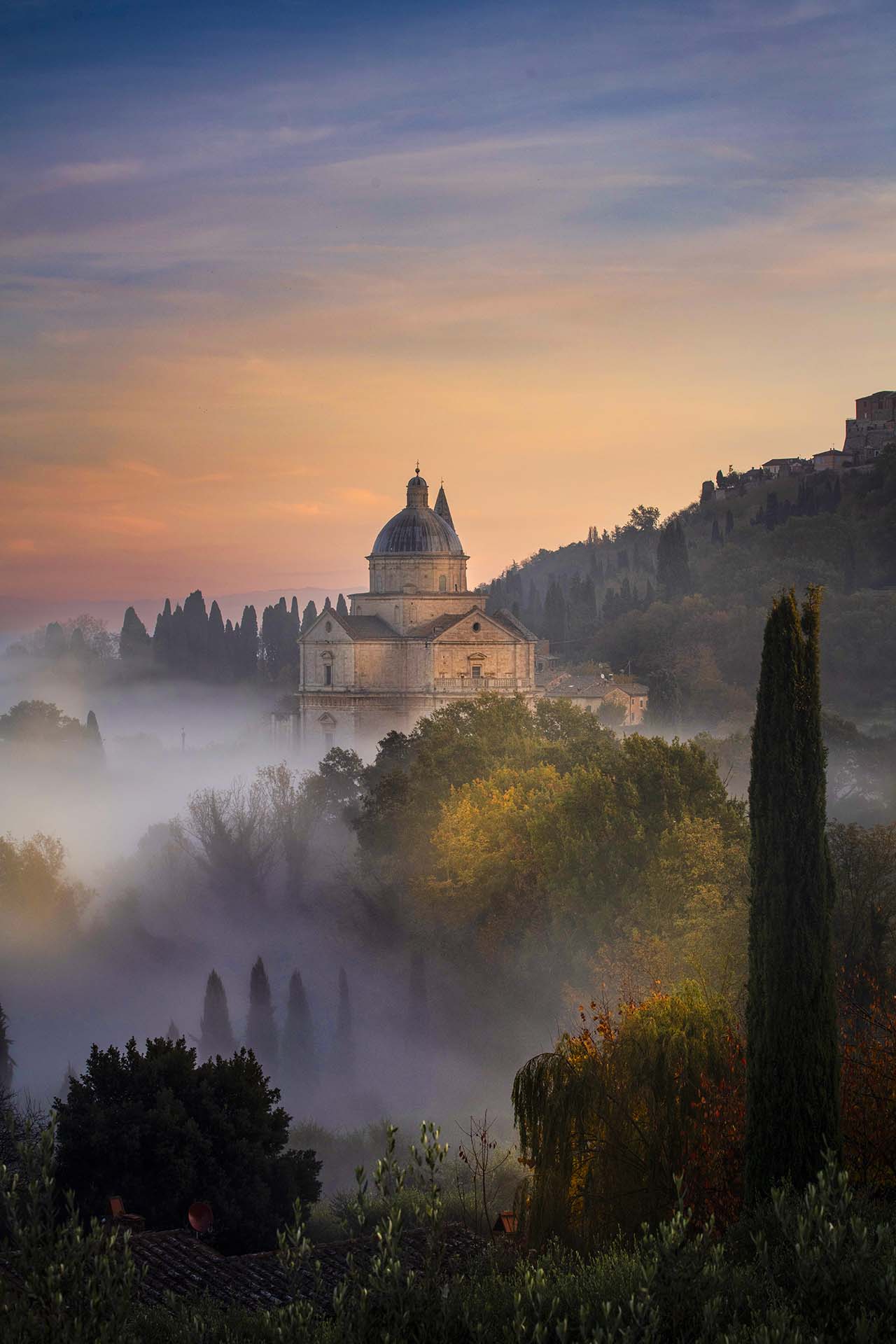 Il Tempio di San Biagio a Montepulciano.