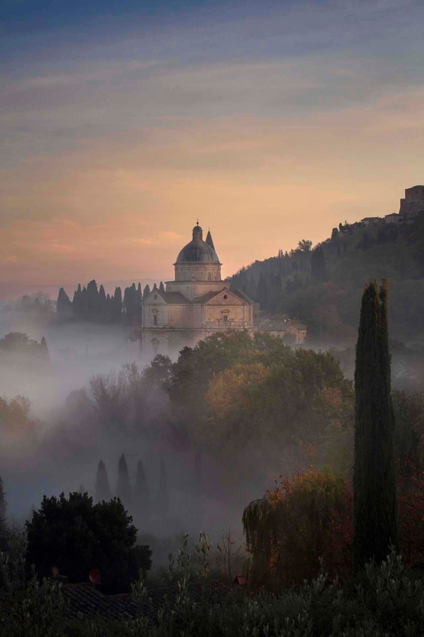 Il Tempio di San Biagio a Montepulciano.