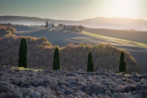 Cappella della Madonna di Vitaleta in toscana.