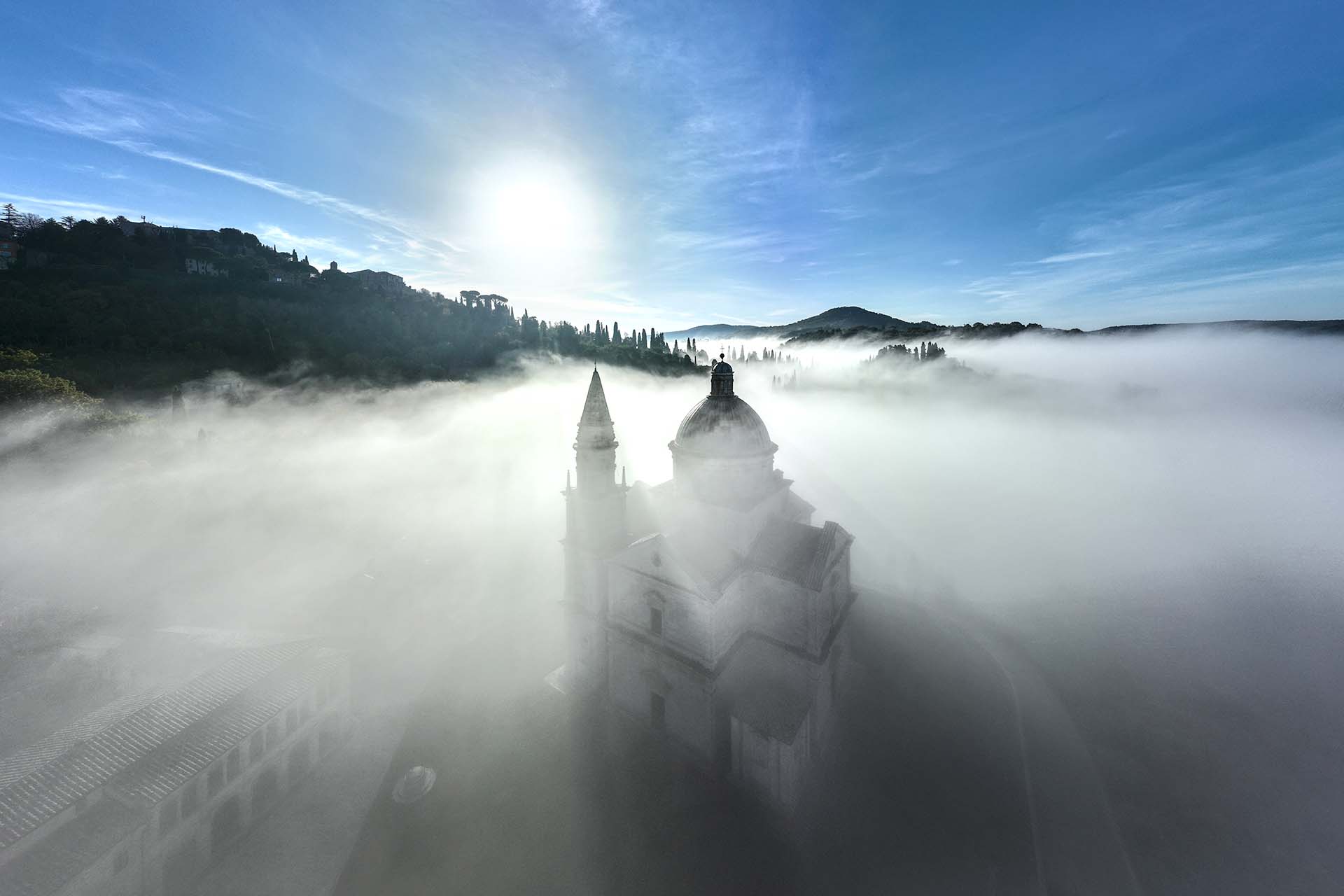 Il Tempio di San Biagio a Montepulciano.