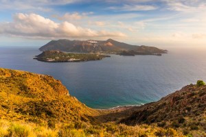 SAFF5459-Tramonto su Vulcano da Lipari