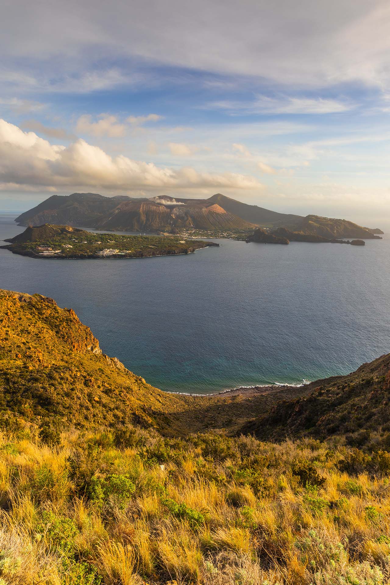 SAFF5460-Tramonto su Vulcano da Lipari