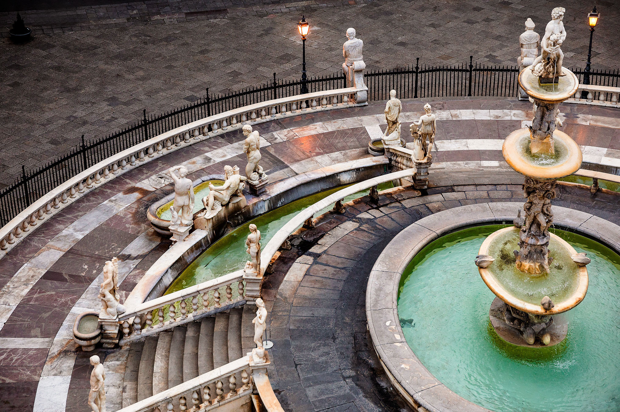 Fontana Piazza Pretoria Palermo