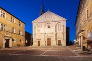 Il Duomo di Pienza.