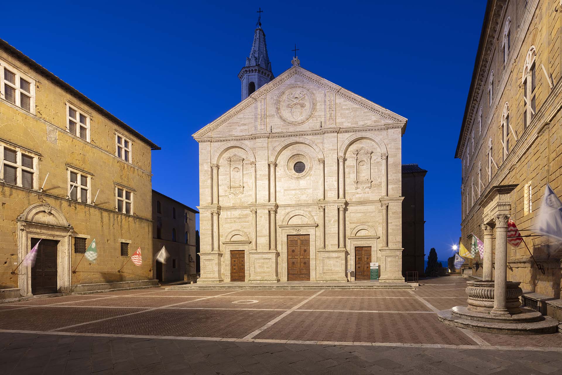 Il Duomo di Pienza.