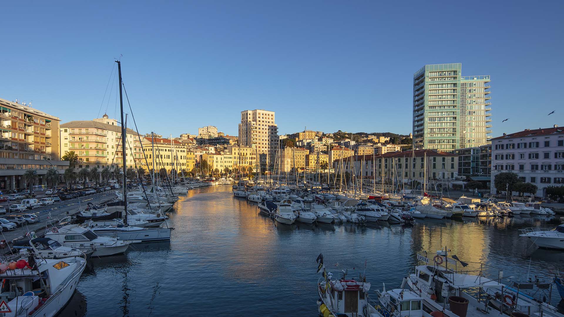 La Vecchia Darsena di Savona.