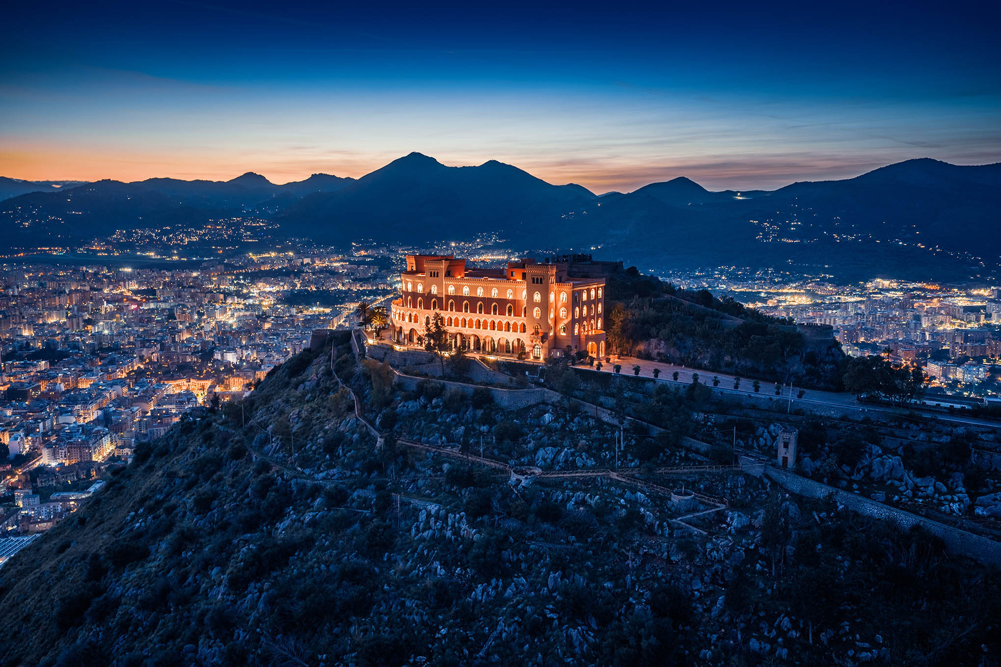 Castello Utveggio, Palermo,