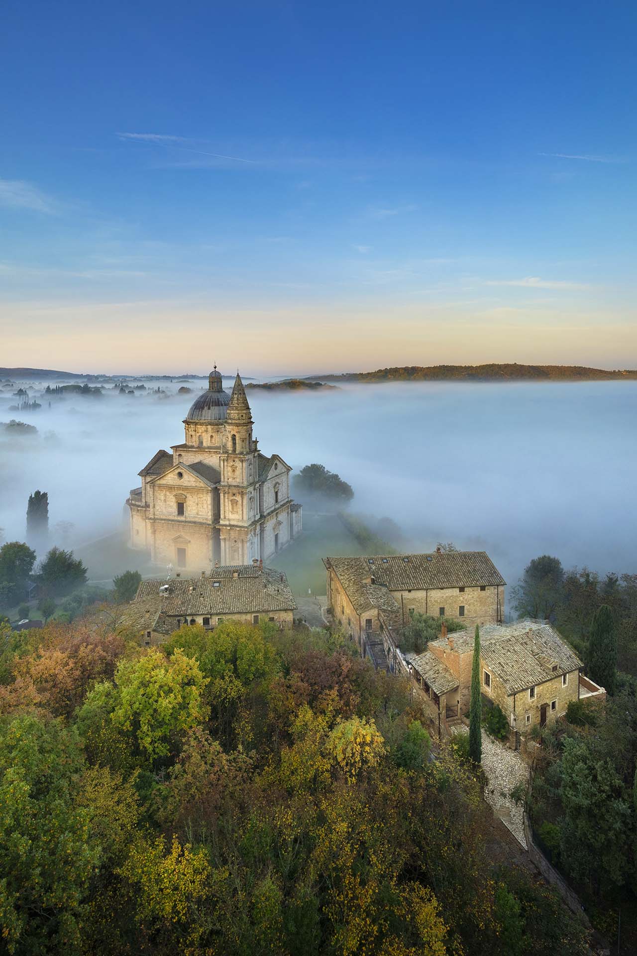 Il Tempio di San Biagio a Montepulciano.