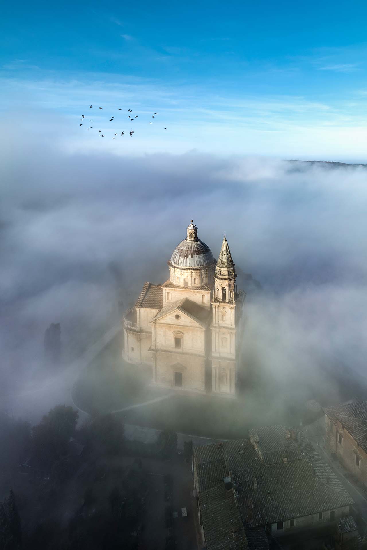 Il Tempio di San Biagio a Montepulciano.