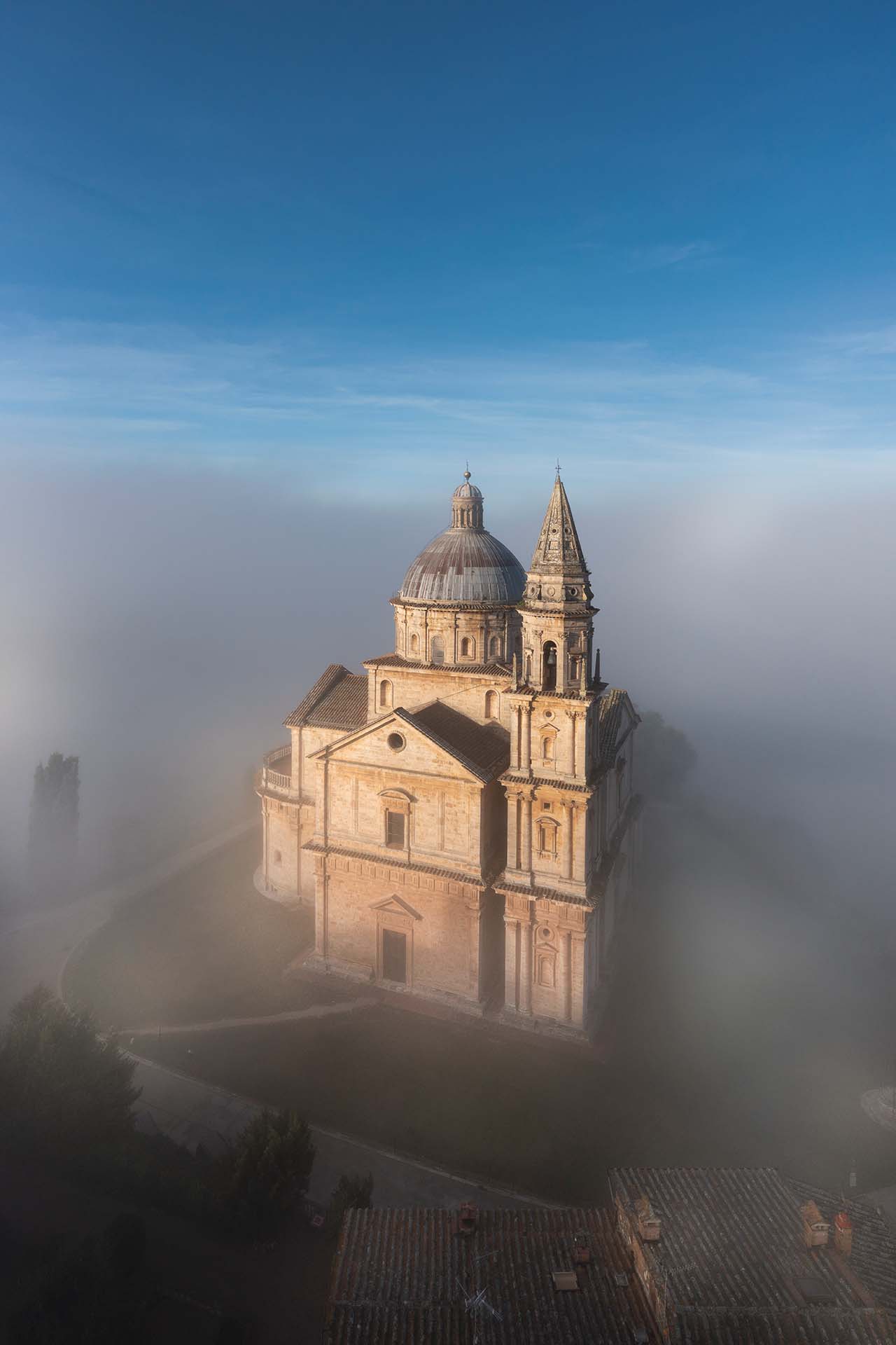 Il Tempio di San Biagio a Montepulciano.