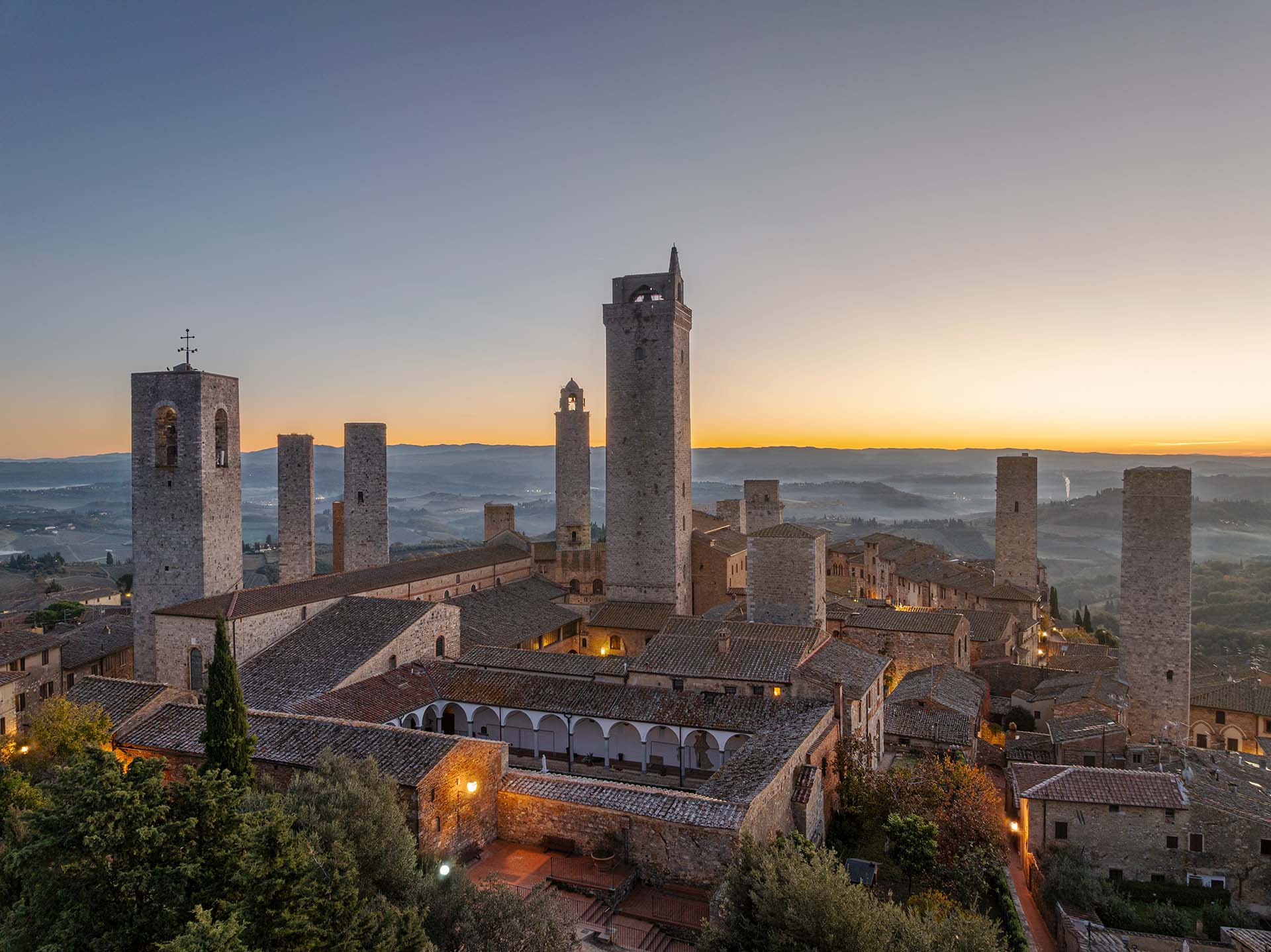 San Gimignano, la Manhattan del Medioevo in toscana.