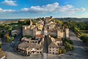 Il borgo medievale di Gradara.