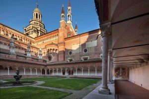Chiostro della Certosa di Pavia.