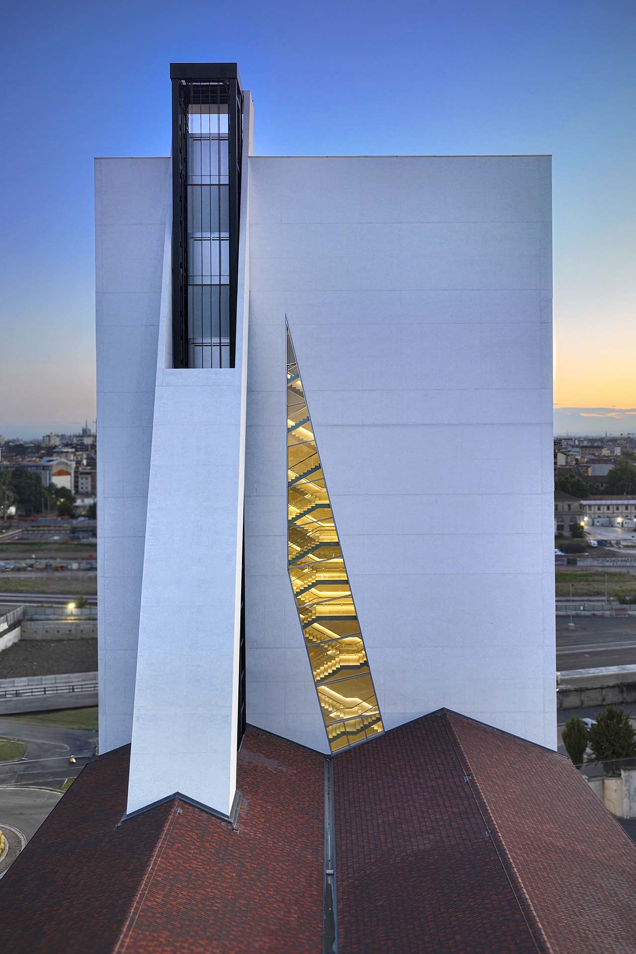 Architettura della Fondazione Prada.