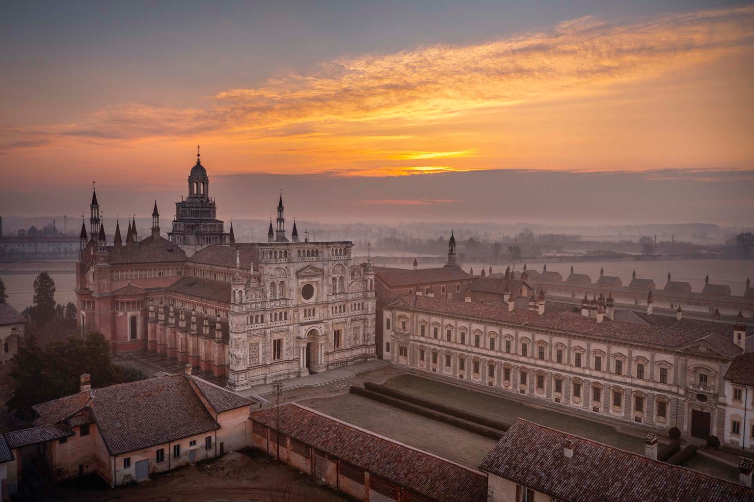 La Certosa di Pavia.